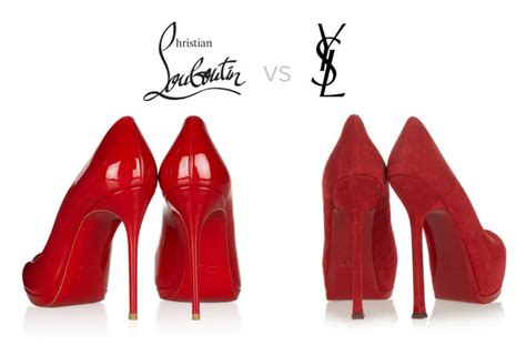 christian louboutin vs yves st laurent